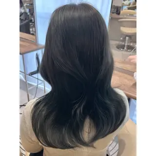 セミロング カラー レイヤー/艶カラー/ Natsuho💞のヘアスタイル