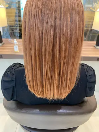 セミロング MIRACミラク所属・☀️ハイトーンボブ ☀️石川 海斗のヘアスタイル