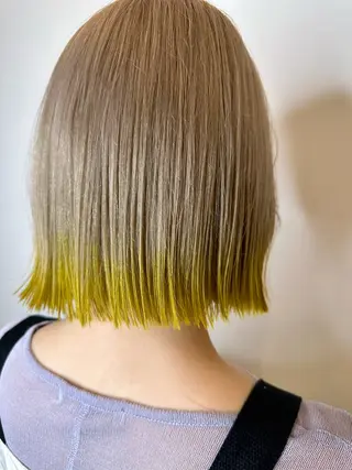 ショート カラー 透明感韓国ヘア♡ みつきのヘアスタイル