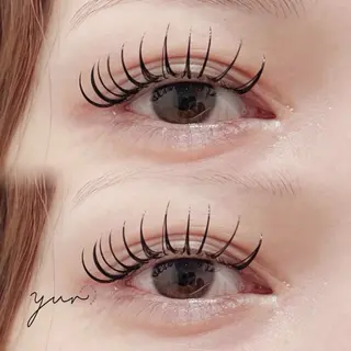 マツエク・マツパ yur西梅田 Mikuのマツエク・マツパデザイン