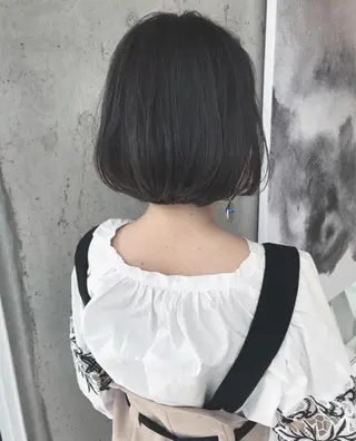 ショート カラー パーマ ヘアアレンジ ナツメダ ダイキのヘアスタイル