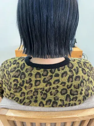 ショート サナ🌱 切りっぱなしボブのヘアスタイル