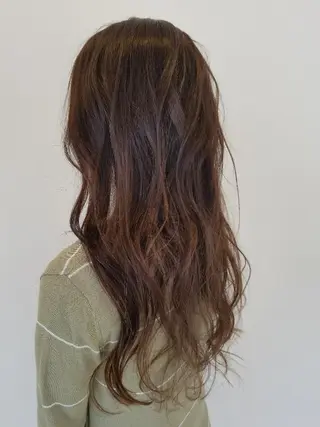 ロング カラー 髪質改善/ハイライト 小林秀樹のヘアスタイル
