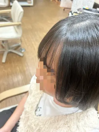 ロング 神谷 千明のヘアスタイル