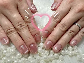 ネイル kao nail マグネット/長さだしのネイルデザイン
