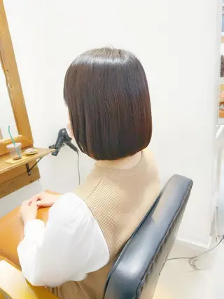 ショート カラー newline銀座所属・👑銀座ショート/ 絶壁補正/金子涼👑のヘアスタイル