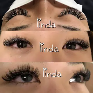 マツエク・マツパ linda lashesのマツエク・マツパデザイン