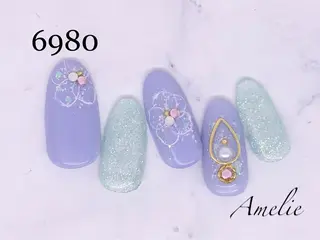 ネイル いちじゅう あおいのネイルデザイン