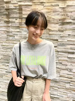 ショート カラー パーマ ヘアアレンジ メンズ キッズ ネイル マツエク・マツパ tatsumi/ボブ ウルフ/レイヤーのヘアスタイル