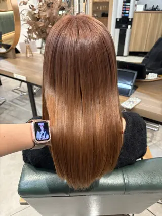 カラー 🧸艶ブリーチ/深み カラー🌺Noa🌺のヘアスタイル