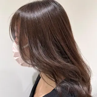 ミディアム 【センターパート/ マッシュ】ryokaのヘアスタイル