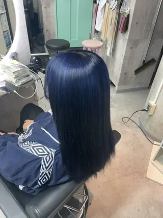 ミディアム カラー HIKARI🐈‍⬛ レイヤー×デザインのヘアスタイル