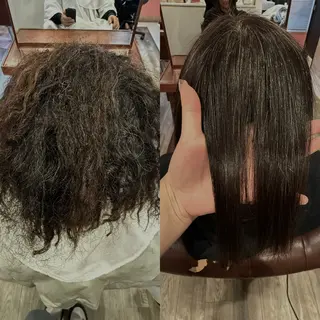ショート パーマ メンズ 大立 七夏のヘアスタイル