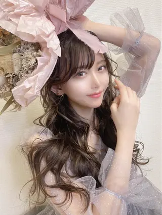 ロング ヘアアレンジ ✂️RIKUKI🎨 【駒込美容師🎀】のヘアスタイル