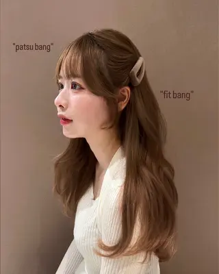 ロング カラー ミディアムヘア Chifumiのヘアスタイル