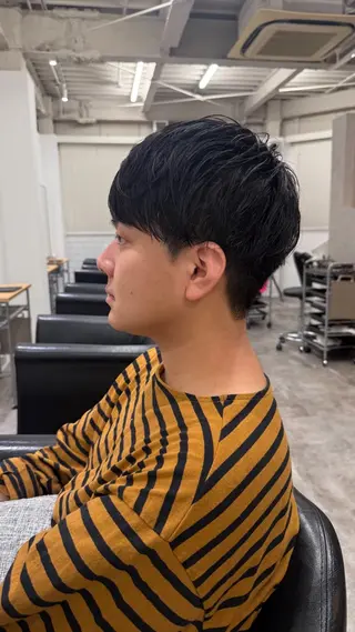 メンズ バレイヤージュモデル 募集👒ヨンスクのヘアスタイル