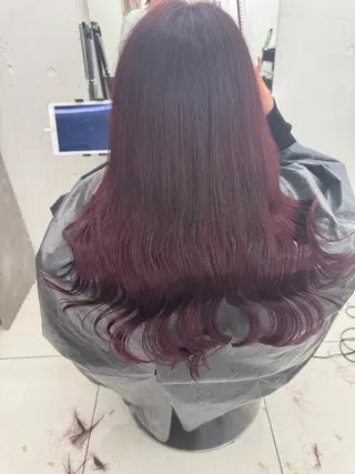 ロング 家田 竜のヘアスタイル