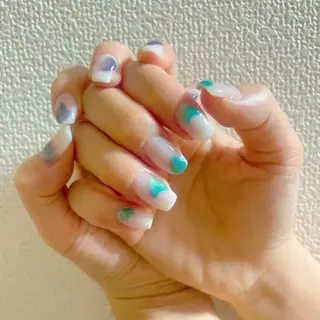 ミディアム Amonail♡ RINAのネイルデザイン