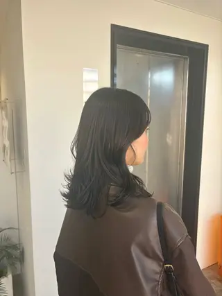 ロング カラー Jr.スタイリスト ヨシノヒメカのヘアスタイル