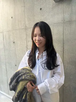 ロング カラー 誰よりも丁寧なカット 🍀小林輝のヘアスタイル