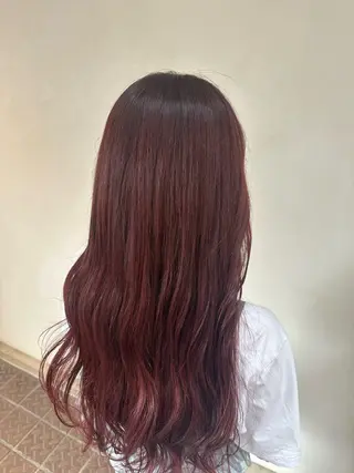 ロング カラー 暖色/ヘアアレンジ 🎀♡irohaのヘアスタイル