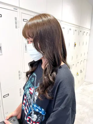 ロング カラー レイヤーカット×艶髪 /Ayanaのヘアスタイル