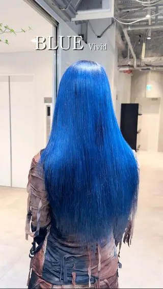 カラー 小田 晃瑛のヘアスタイル