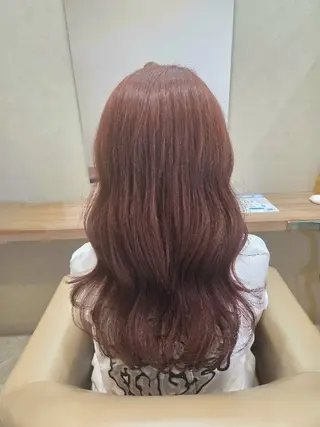 ロング カラー MUSE所属・中野 愛のヘアスタイル