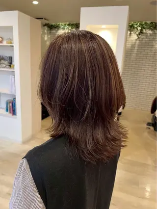 ミディアム adorableはなみずき店所属・adorable🌼 谷内美沙紀のヘアスタイル