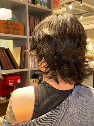 パーマ millionbucks barbershop 上野店所属・【無料/特殊ヘア/ 上野/バーバー】東山のヘアスタイル