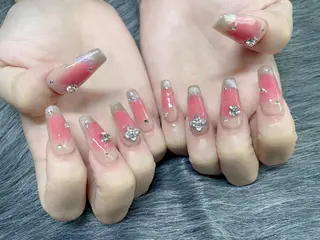 ロング ネイル 《LB》ラブリエ Nail&eyeのマツエク・マツパデザイン