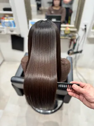 ロング Dbest hair lounge所属・KEN/関内/似合せ 美髪矯正/髪質改善のヘアスタイル