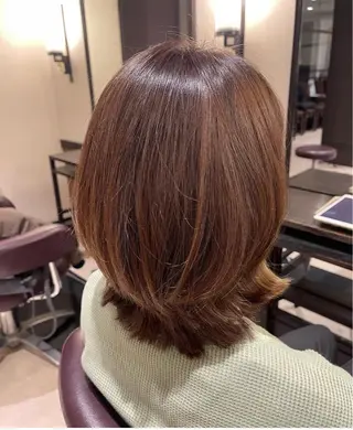 ミディアム カラー 資生堂ビューティーサロン伊勢丹立川店所属・🫧🧴 木幡🧴🫧のヘアスタイル