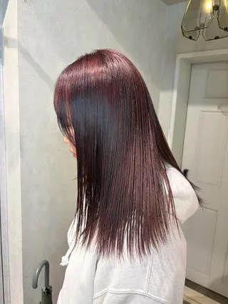 カラー 派手髪ハイトーン💛 ネイル💅まりなのヘアスタイル