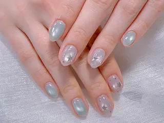 ネイル 🐳彩羽チップ 長さだし専門🐳のネイルデザイン