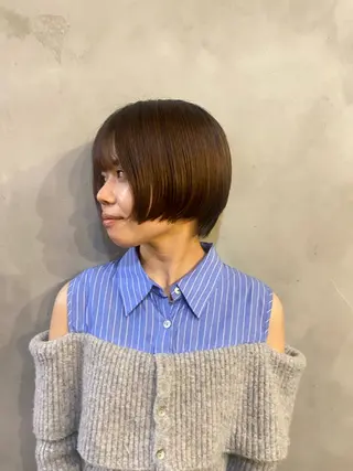 ショート 🩰無料カットモデル ショート/莉紗子🫧のヘアスタイル