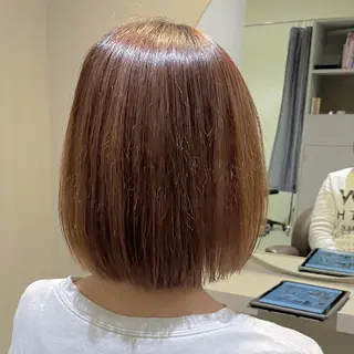 ショート パーマ 神﨑優希 /髪質改善/艶カラーのヘアスタイル