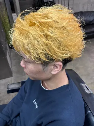 カラー メンズ 土岐 仁/メンズ専門 パーマ特化美容師🌀のヘアスタイル