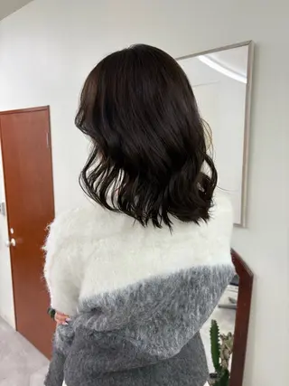 カラー nappe🐏 栄／矢場町のヘアスタイル