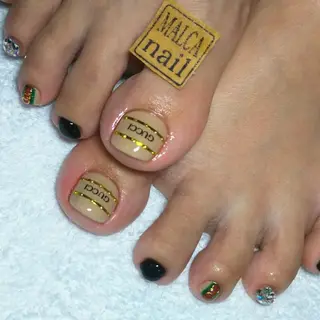 ネイル キッズ カラー パーマ ヘアアレンジ ロング メンズ マツエク・マツパ MALCAnail(マルカネイル)所属・荒木 莉奈のネイルデザイン