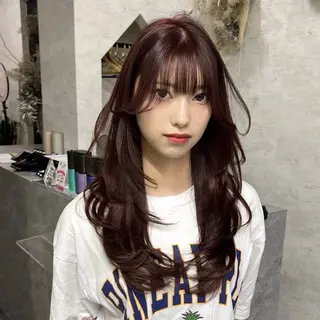 ロング エクステ・レイヤ ーカット/yuunaのヘアスタイル