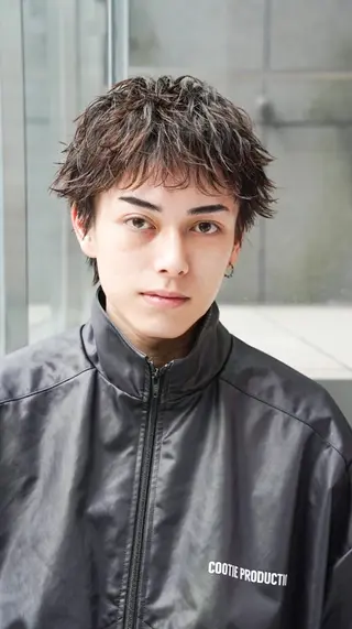 メンズ メンズカット/ ミディアム/ioriのヘアスタイル