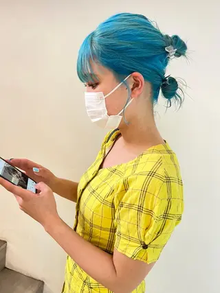 カラー デザインカラー 🎀REINA🎀のヘアスタイル