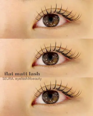 マツエク・マツパ SEURA. KISAのマツエク・マツパデザイン