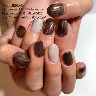 ネイル 廣瀬 真奈美のネイルデザイン