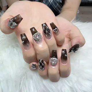 ネイル 🎀nana🫧 ワンホンネイル🎀のネイルデザイン