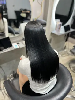 ロング カラー etora 渋谷所属・ワンホンヘア🇨🇳 髪質改善/itaruのヘアスタイル