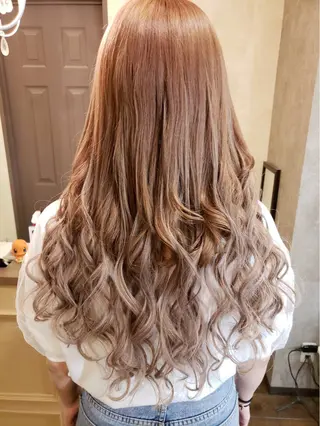 ロング ヘアアレンジ MagicMush ✴︎シールエクステのヘアスタイル