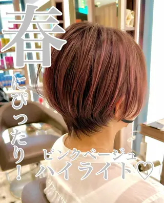 ショート Ash川越店／ 松本　亮二のヘアスタイル