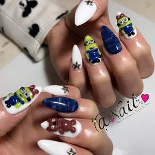 ネイル 小尾 栞のネイルデザイン